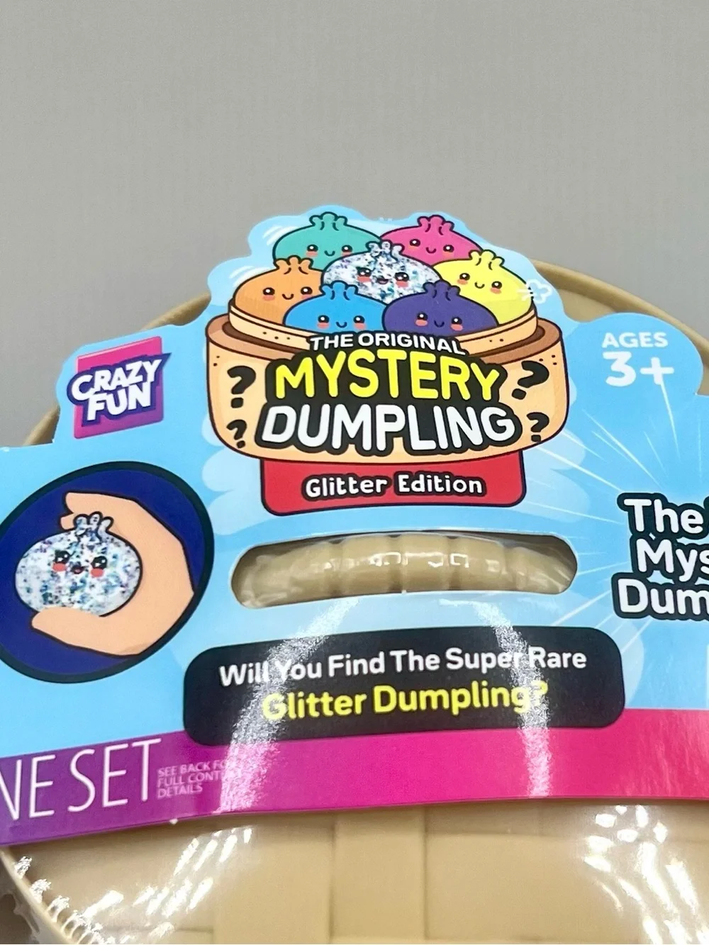 RMS Crazy Fun Original Mystery Glitter ✨Dumpling Edition ~ 4” ~ NEW & SEALED